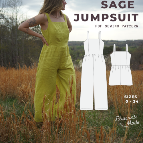 Sage Jumpsuit Sewing Pattern