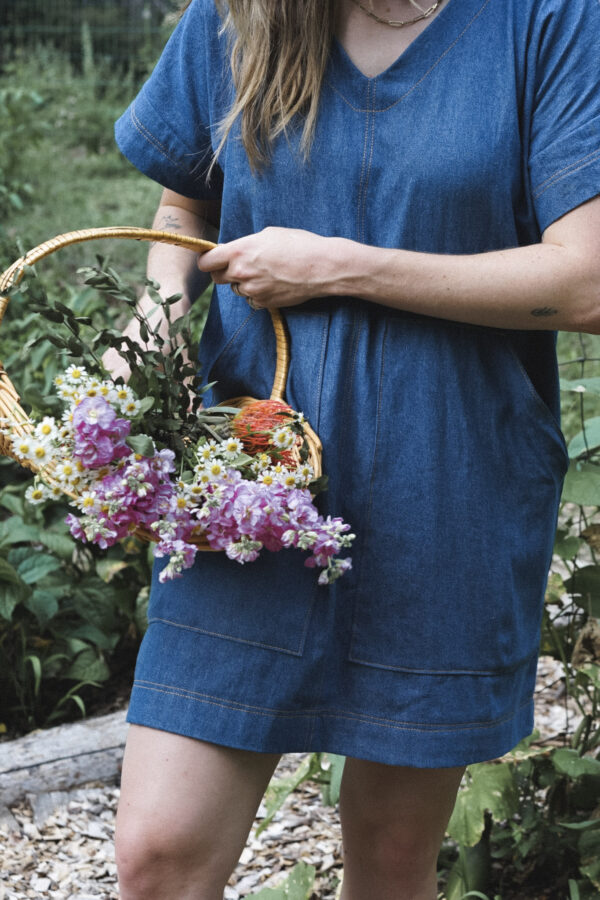 14-DSC01351 Harvester Top & Dress Sewing Pattern